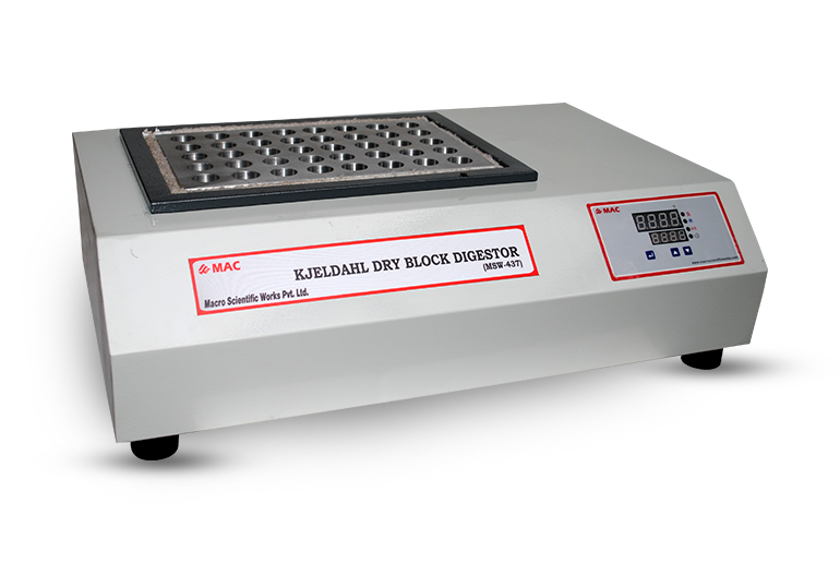 KJELDAHL DRY BLOCK DIGESTOR “SPEC” MSW-437